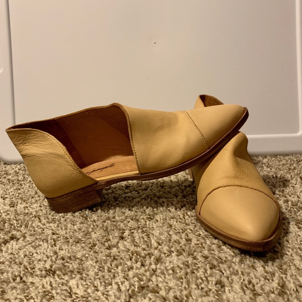 Free People Flat Royale Cut Out Shoes - Size 39